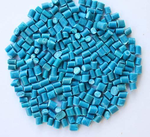 Hạt nhựa tái sinh PP xanh dương
